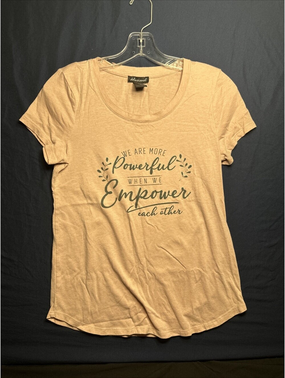 Delusional Small Pink T-Shirt